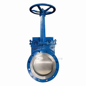 手動(dòng)刀閘閥DN65，DN80，DN150鑄鋼10公斤